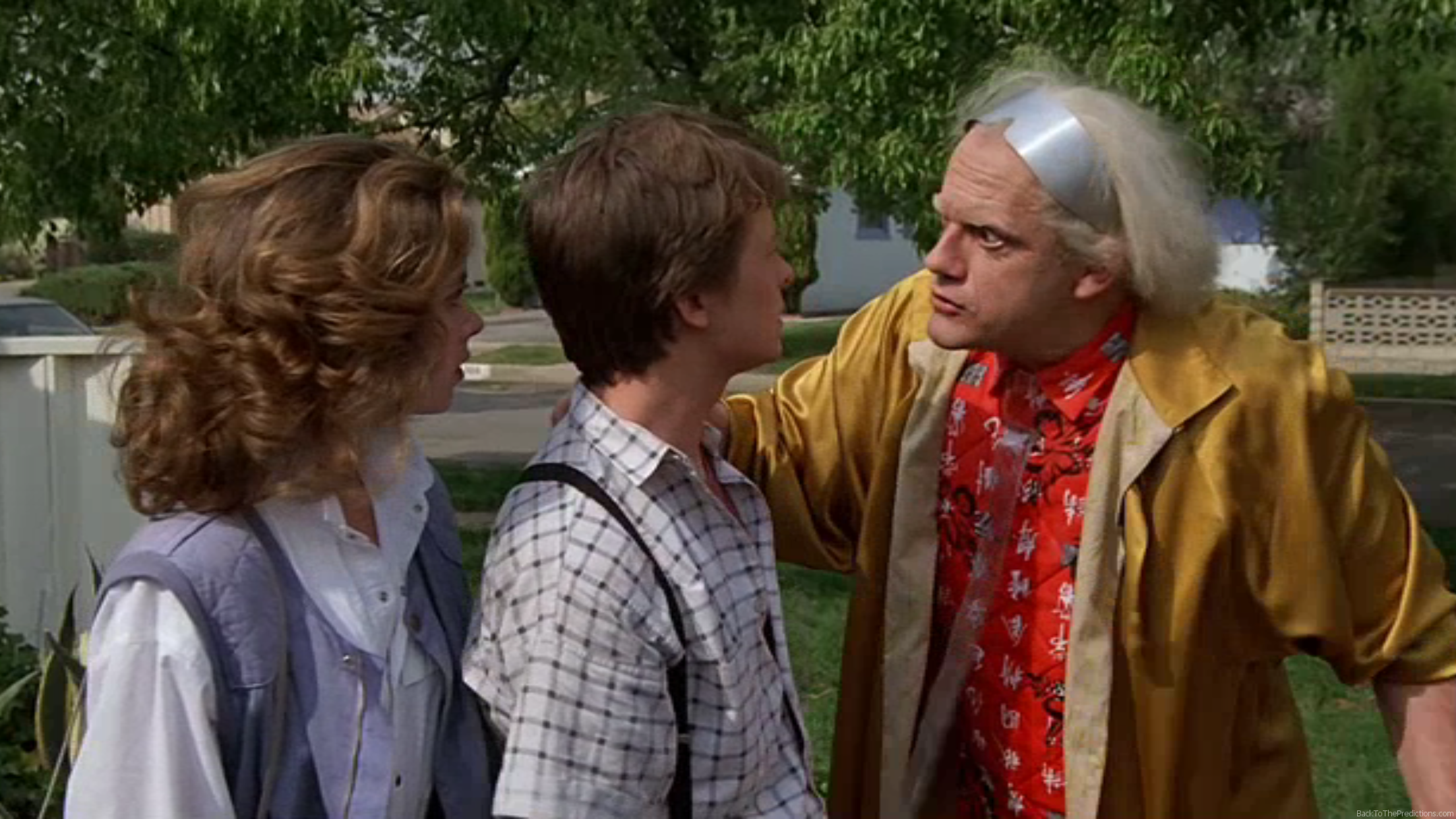 Doc Brown s future Clothing Back To The Predictions